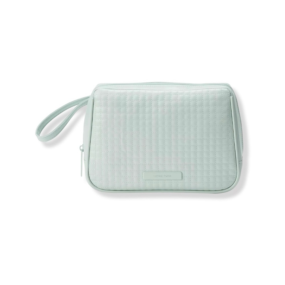 Tartan + Twine Icy Blue Clutch